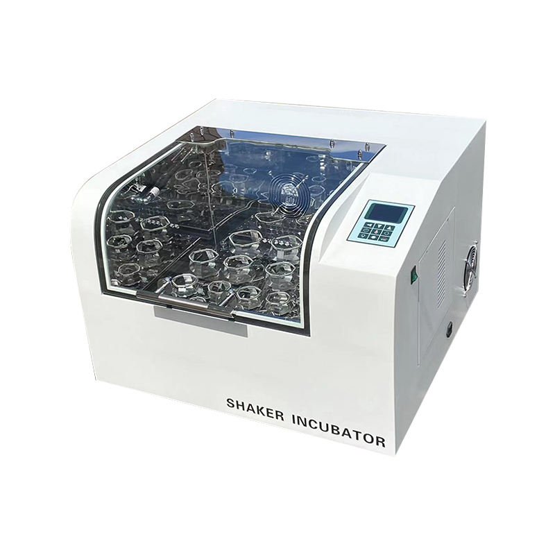 Incubadora de agitação de mesa com design de motor sem escova DC